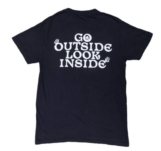 Go Outside Look Inside T-Shirt - go outside look inside shroom shirt Canada